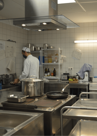 Personnel cuisinier des crèches
